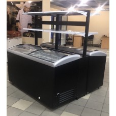 Морозильний лар з гнутим склом JUKA  M500S