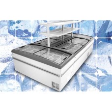 Морозильний лар бонета з гнутим склом JUKA M800S