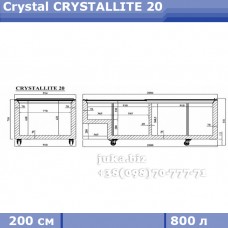 Морозильний лар бонета Crystal CRYSTALLITE 20