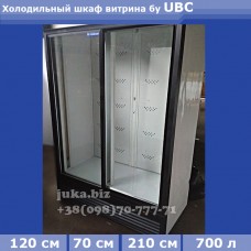 Холодильна шафа вітрина 