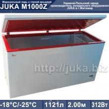 Морозильна скриня з глухою кришкою JUKA M1000Z